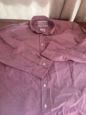 Frank & Eileen Men's Finbar Light Pink Red Shirt Size Multiple Sizes Available